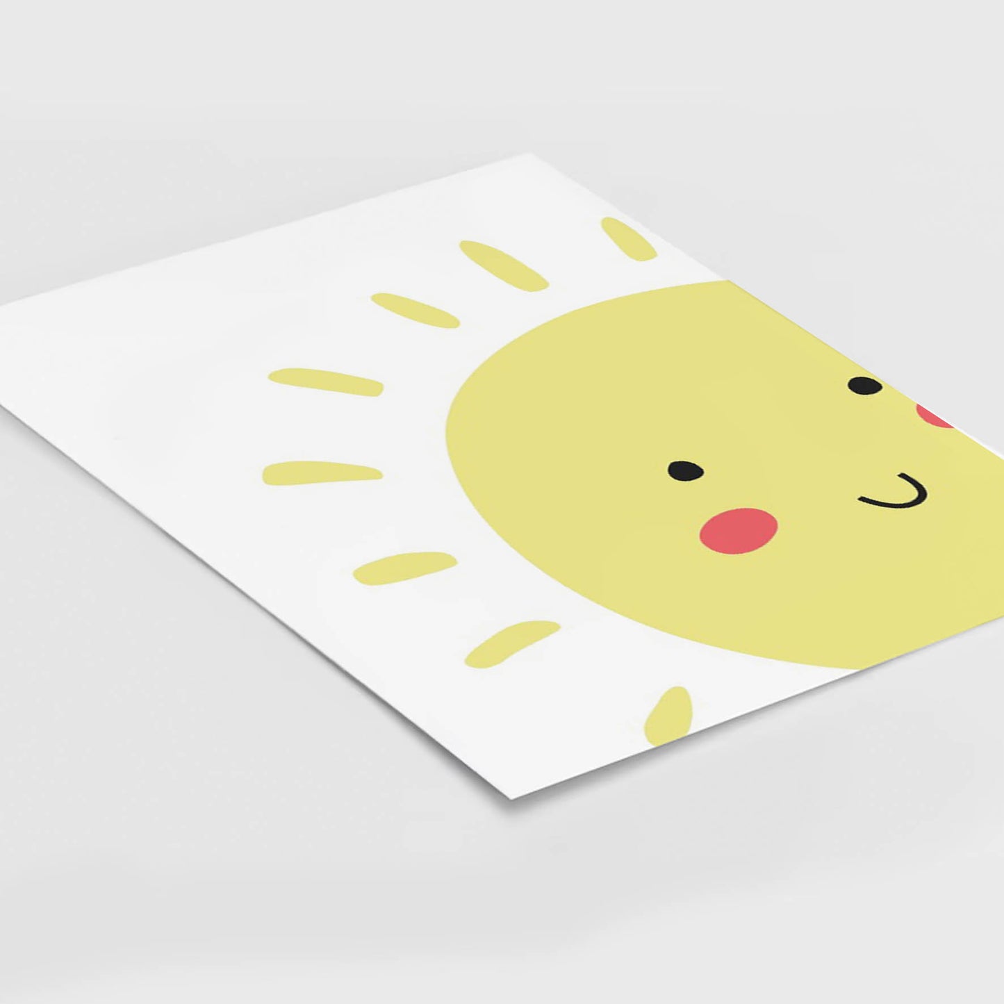 Ilustración Sol, decoración Niños/ Niñas 192