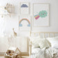 Ilustración Nube lluvia, decoración Niños/ Niñas 190