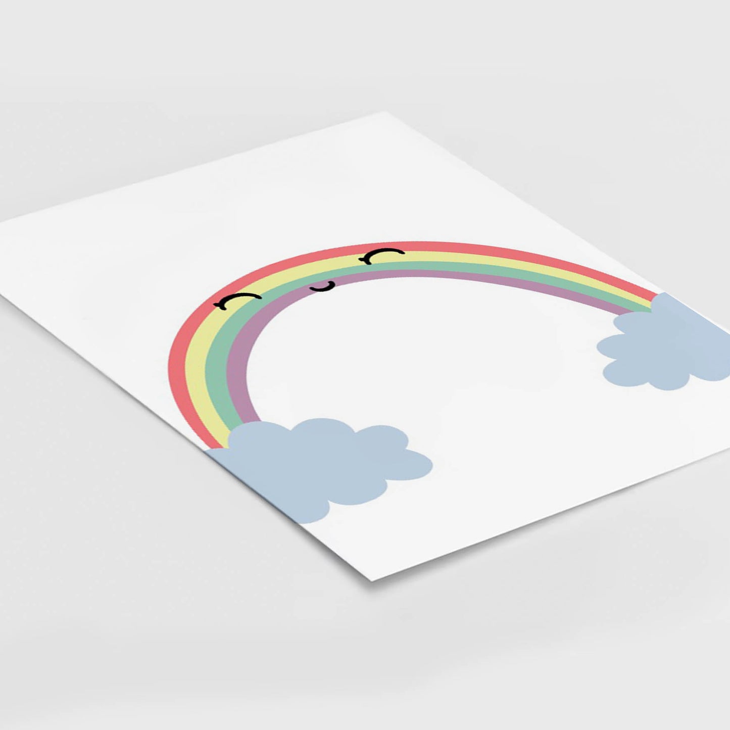 Ilustración arcoíris, decoración Niños/ Niñas 194