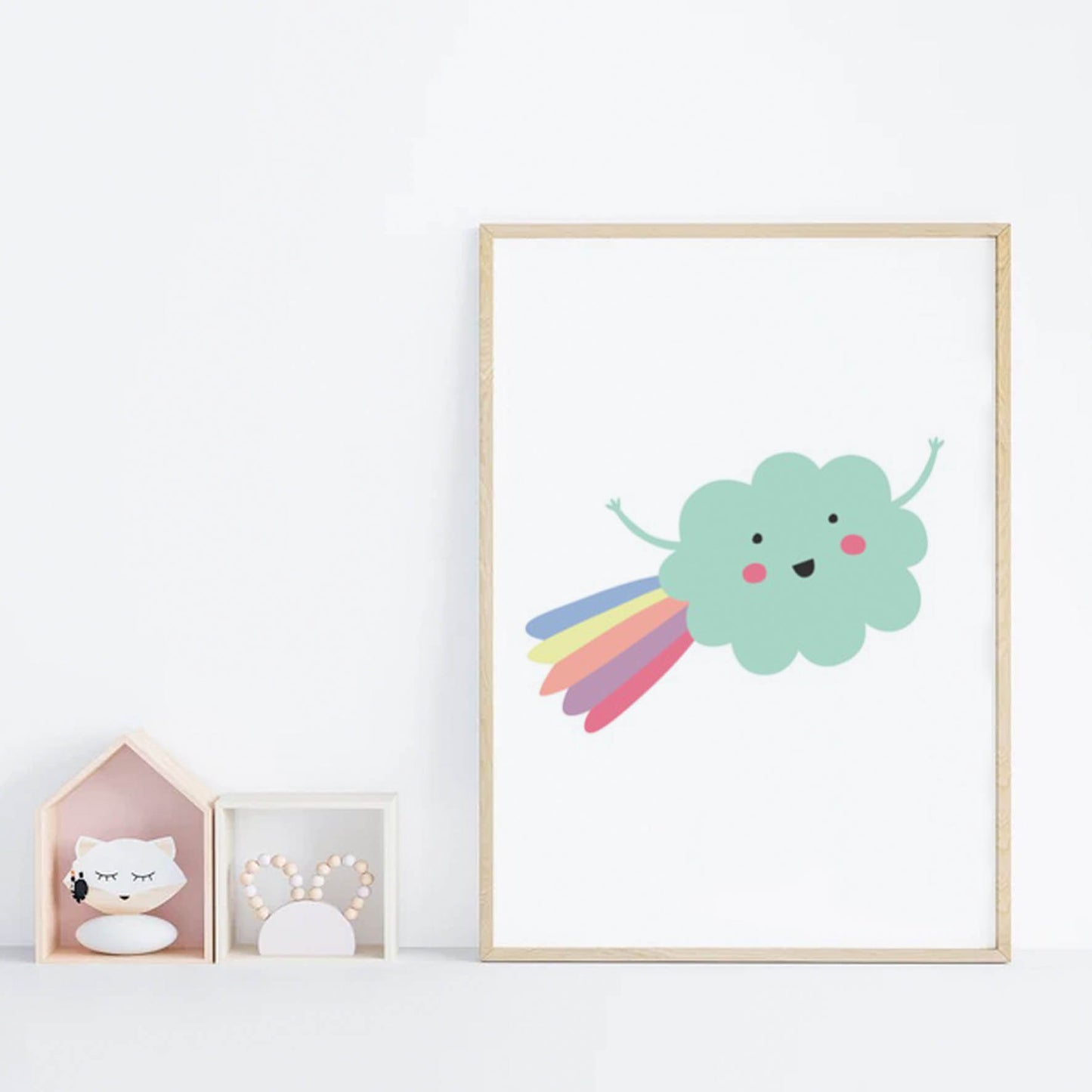 Ilustración nube, decoración Niños/ Niñas 195