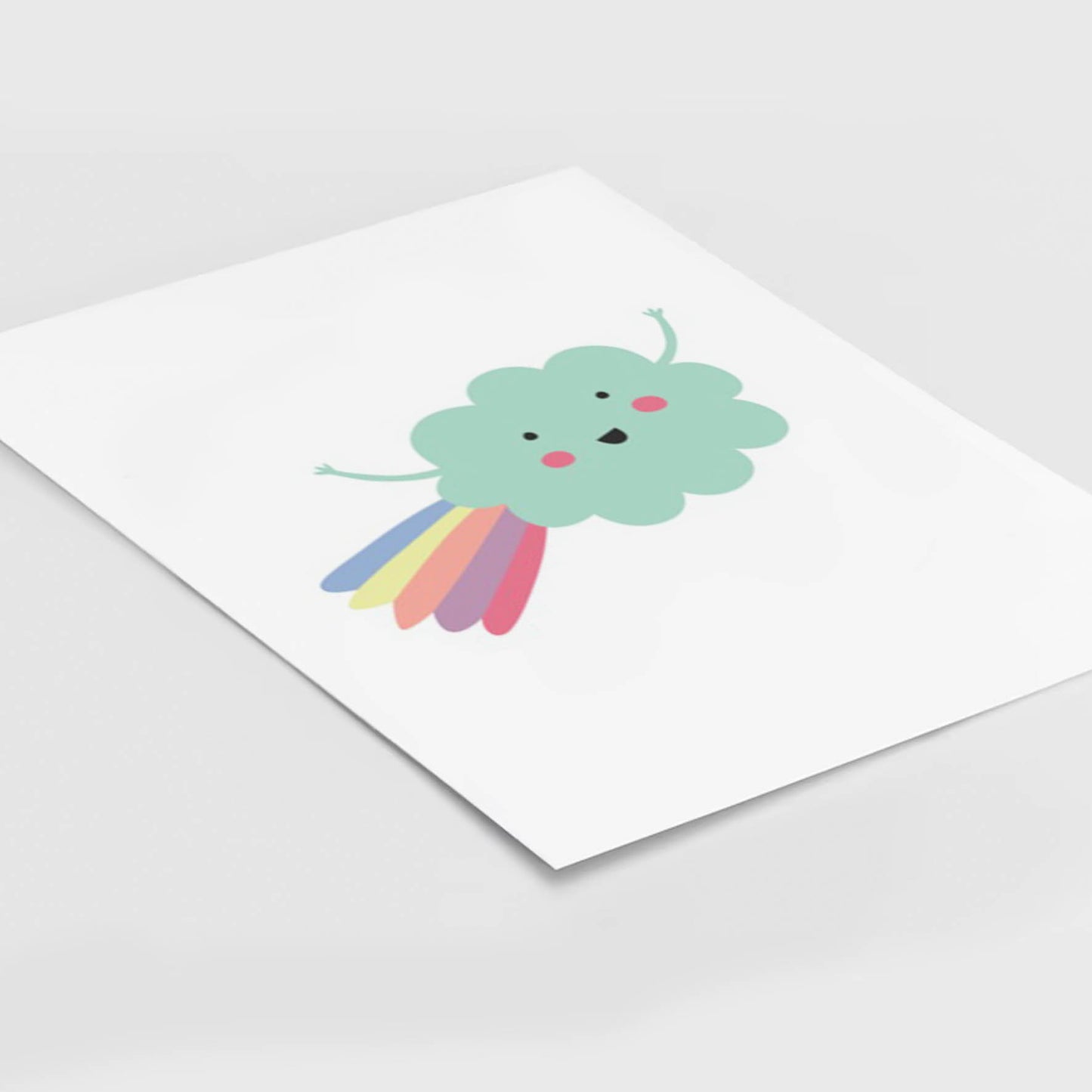 Ilustración nube, decoración Niños/ Niñas 195