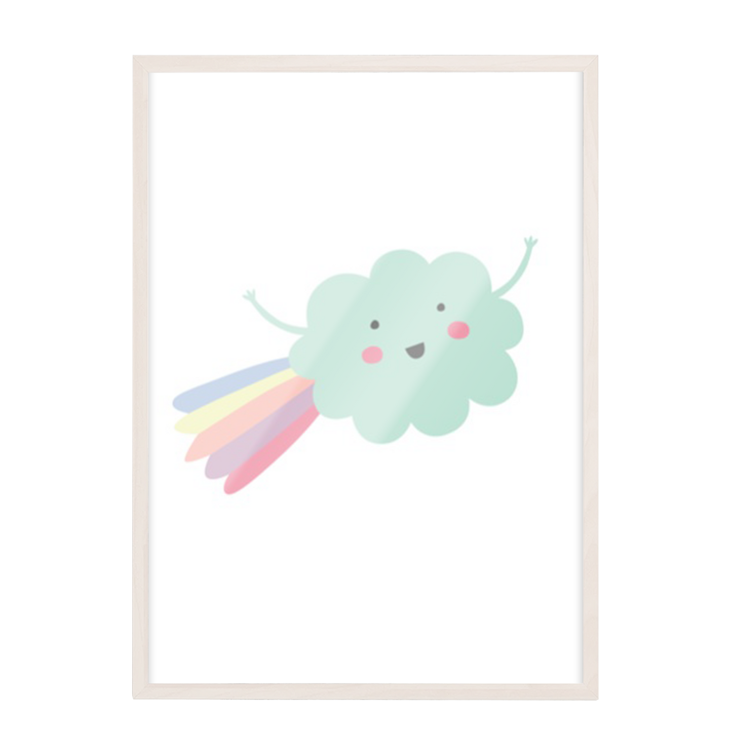 Ilustración nube, decoración Niños/ Niñas 195