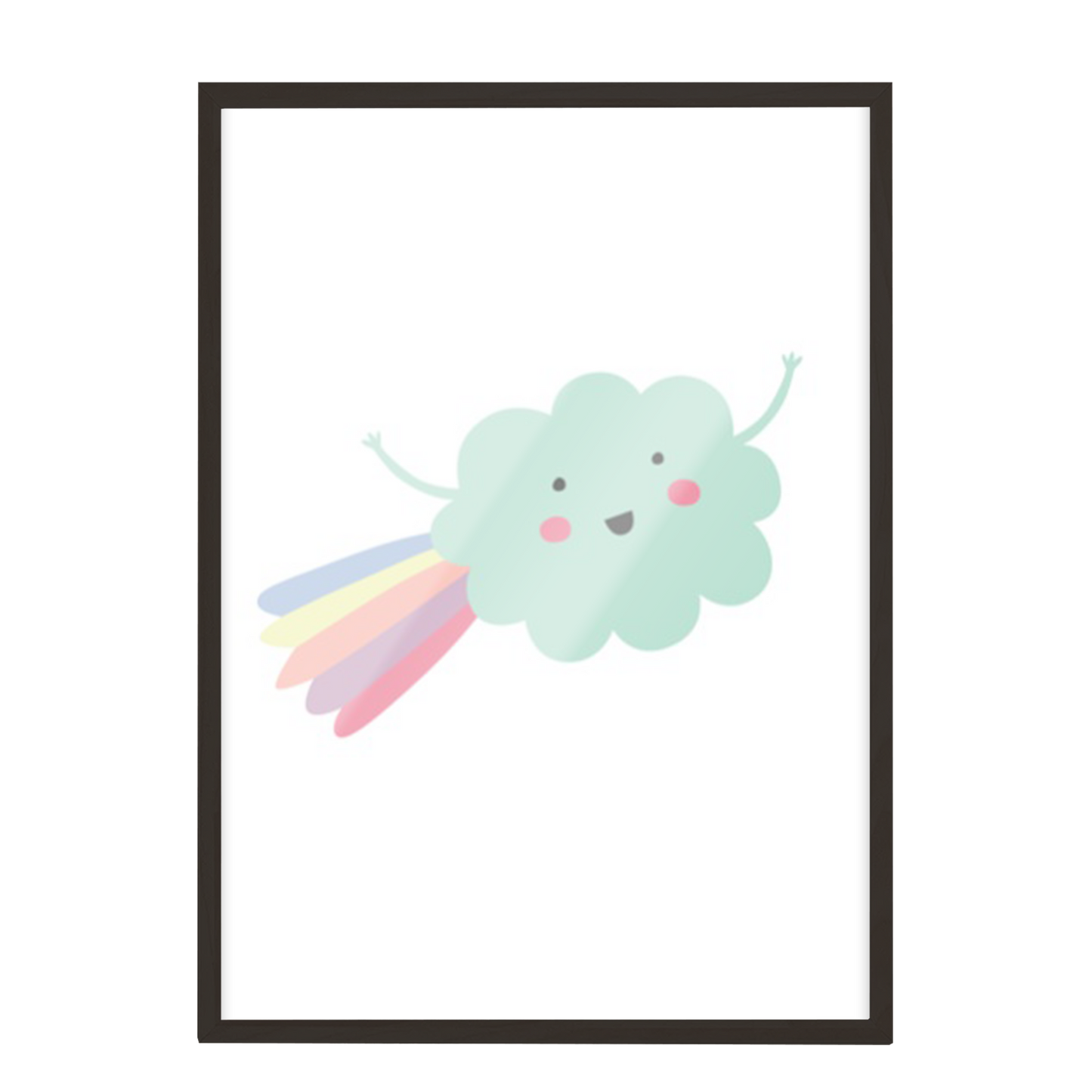 Ilustración nube, decoración Niños/ Niñas 195