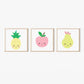 Ilustración Frutas Piña, decoración 198
