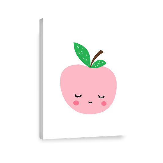 Ilustración Frutas Manzana, decoración 196