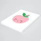 Ilustración Frutas Manzana, decoración 196