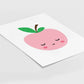 Ilustración Frutas Manzana, decoración 196