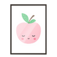 Ilustración Frutas Manzana, decoración 196