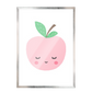 Ilustración Frutas Manzana, decoración 196
