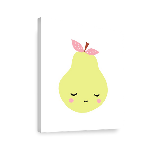 Ilustración Frutas Pera, decoración 197