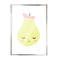 Ilustración Frutas Pera, decoración 197