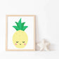 Ilustración Frutas Piña, decoración 198