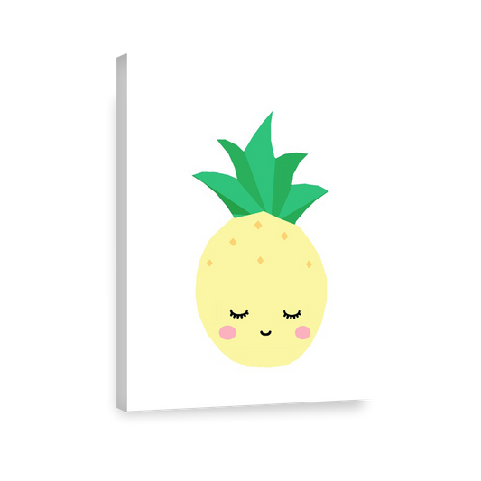 Ilustración Frutas Piña, decoración 198