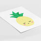 Ilustración Frutas Piña, decoración 198