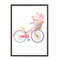 Ilustración Bicicleta Flores, decoración 199