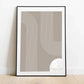 Minimalista abstracta, boho beige 20