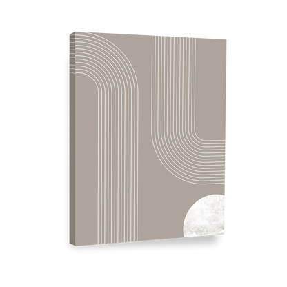 Minimalista abstracta, boho beige 20