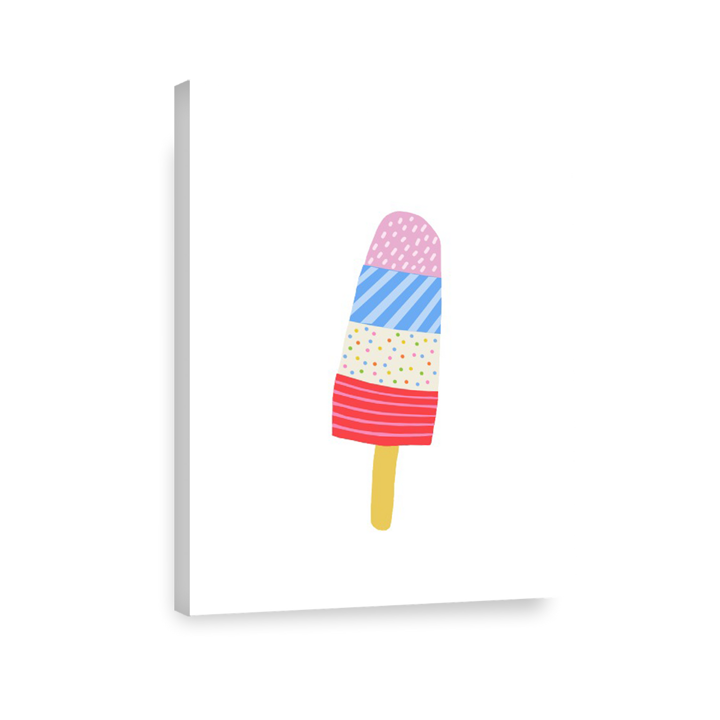 Ilustración helado colores, decoración 202
