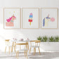 Ilustración Unicornio, decoración 204