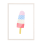 Ilustración helado colores, decoración 202