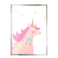 Ilustración Unicornio, decoración 204