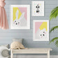 Ilustración Letras All play all day, Colores decoración 205