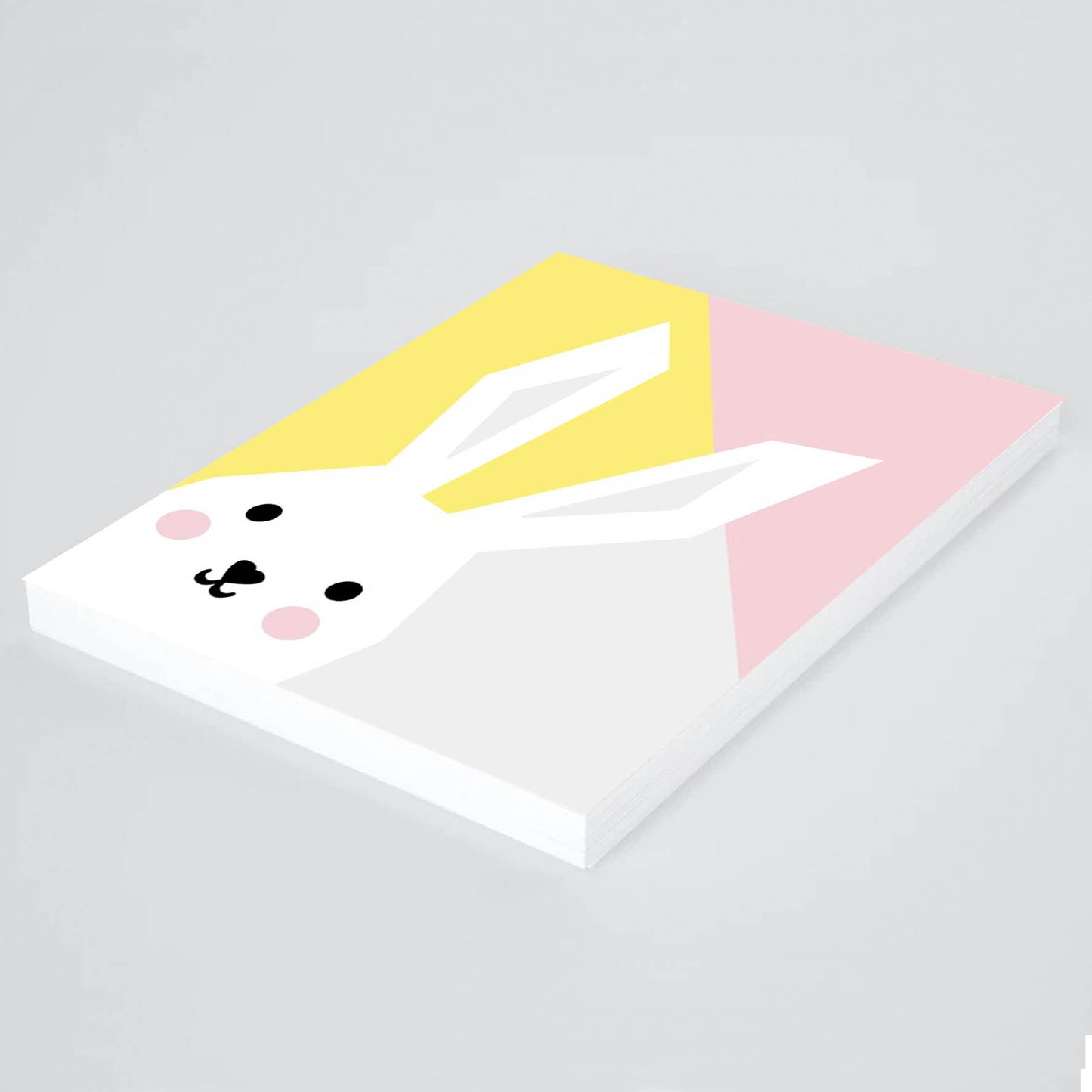 Ilustración conejo geométrico, Colores decoración 207