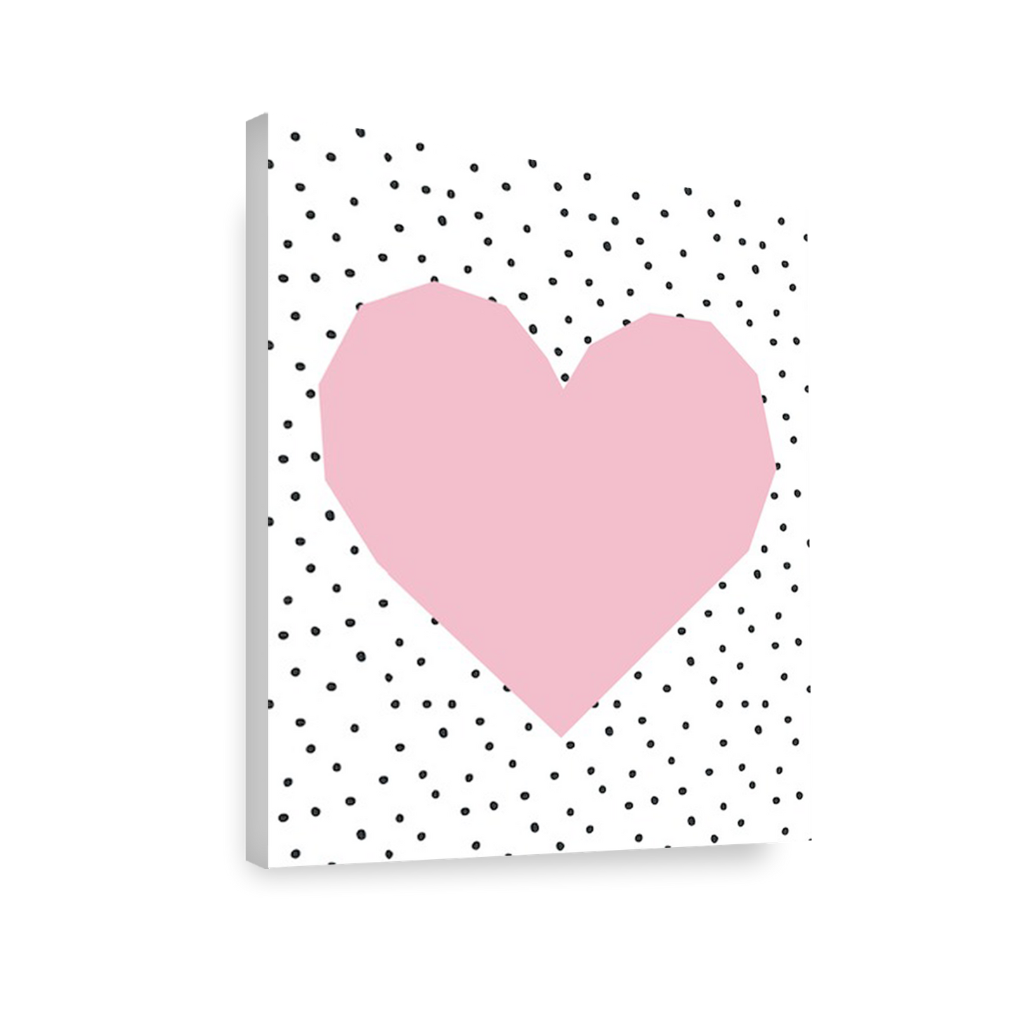 Ilustración Corazon puntos, decoración 208
