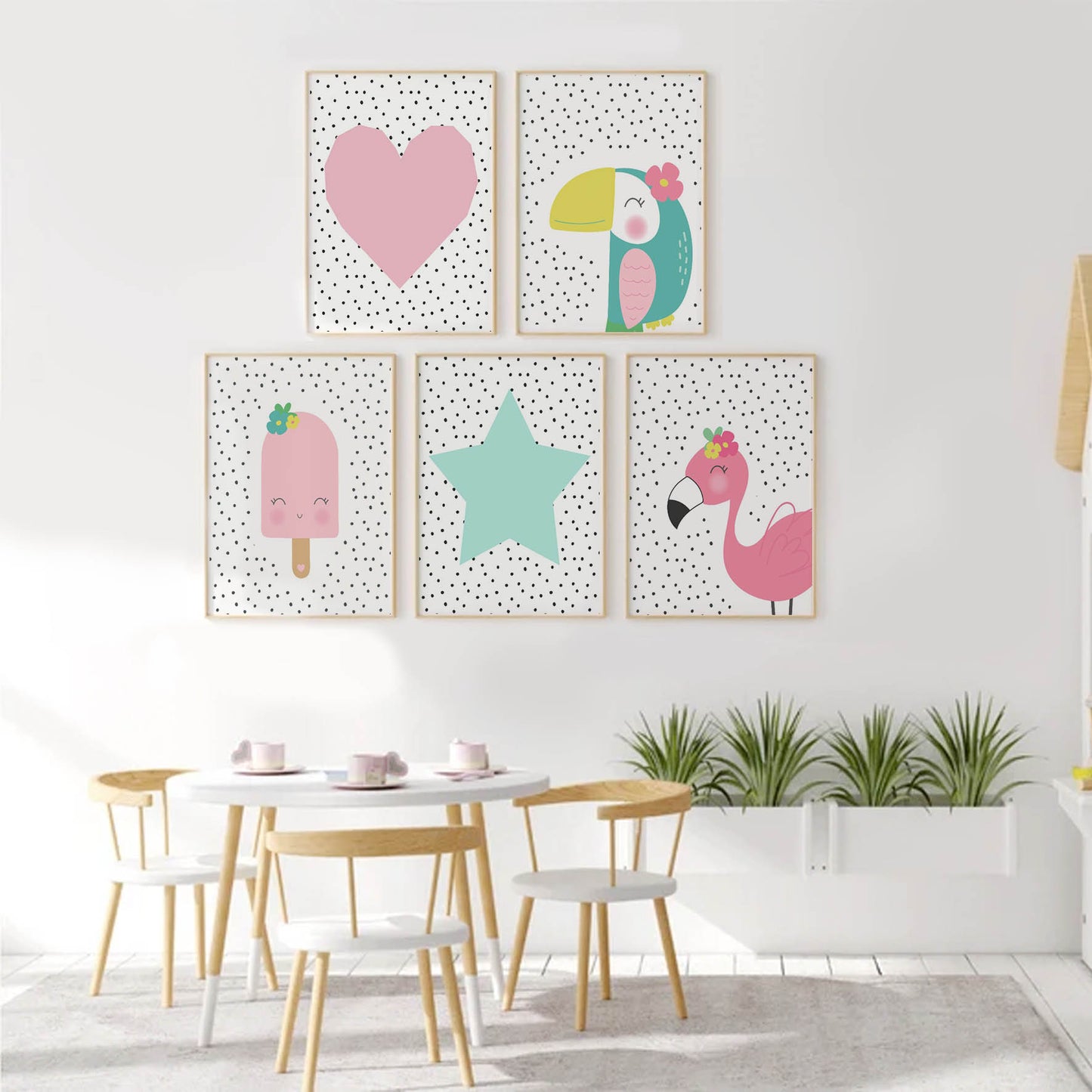 Ilustración Helado puntos, decoración 211