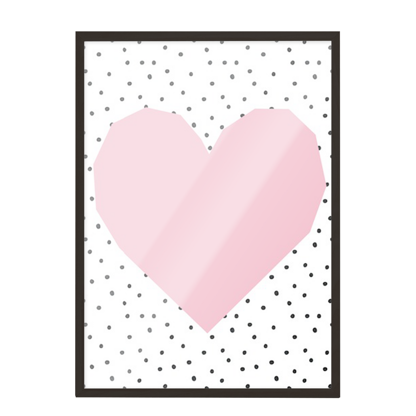 Ilustración Corazon puntos, decoración 208
