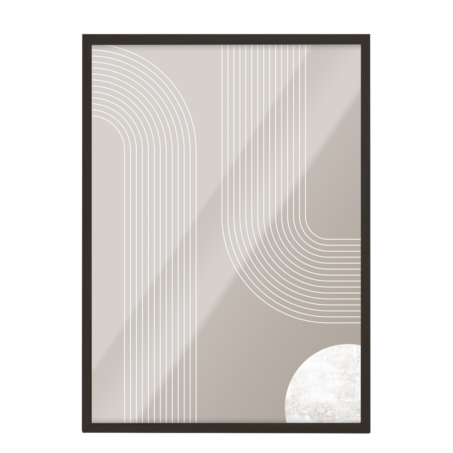 Minimalista abstracta, boho beige 20