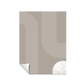 Minimalista abstracta, boho beige 20