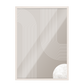 Minimalista abstracta, boho beige 20
