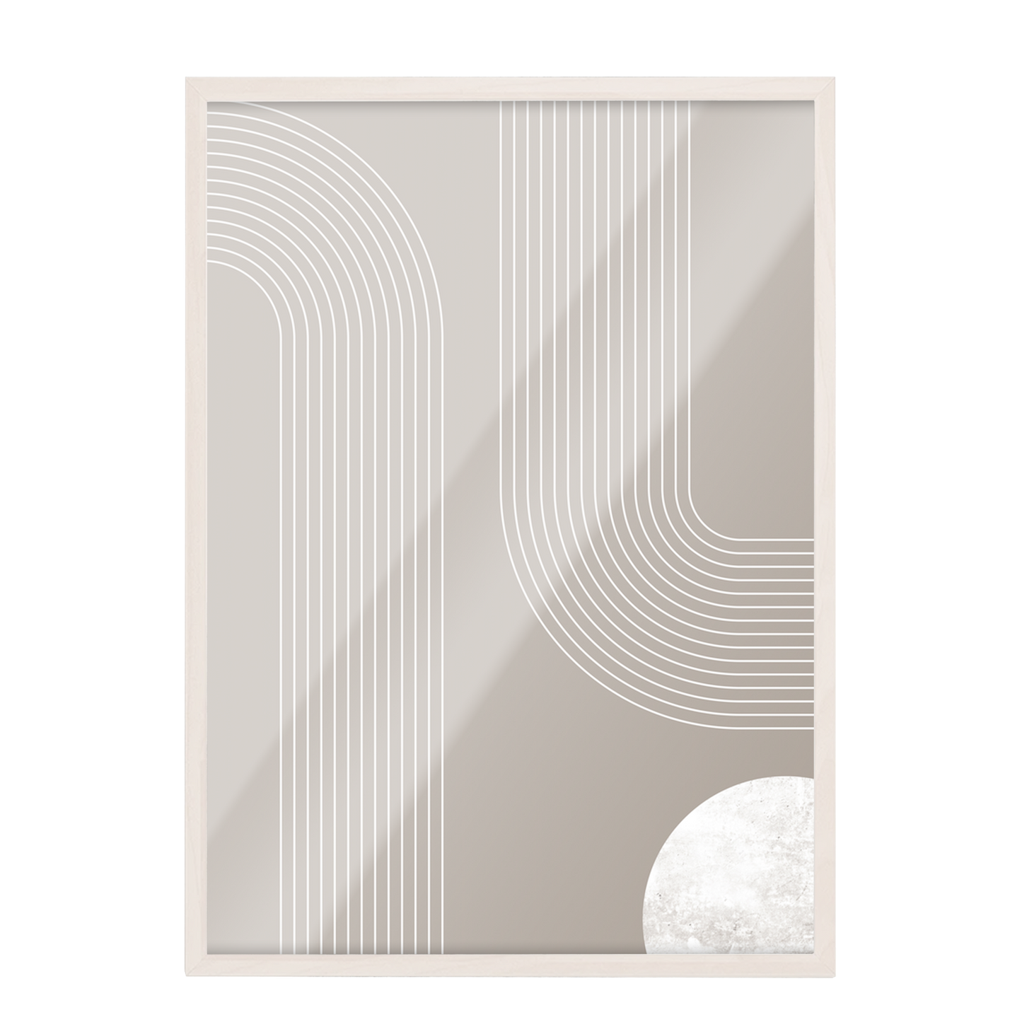 Minimalista abstracta, boho beige 20