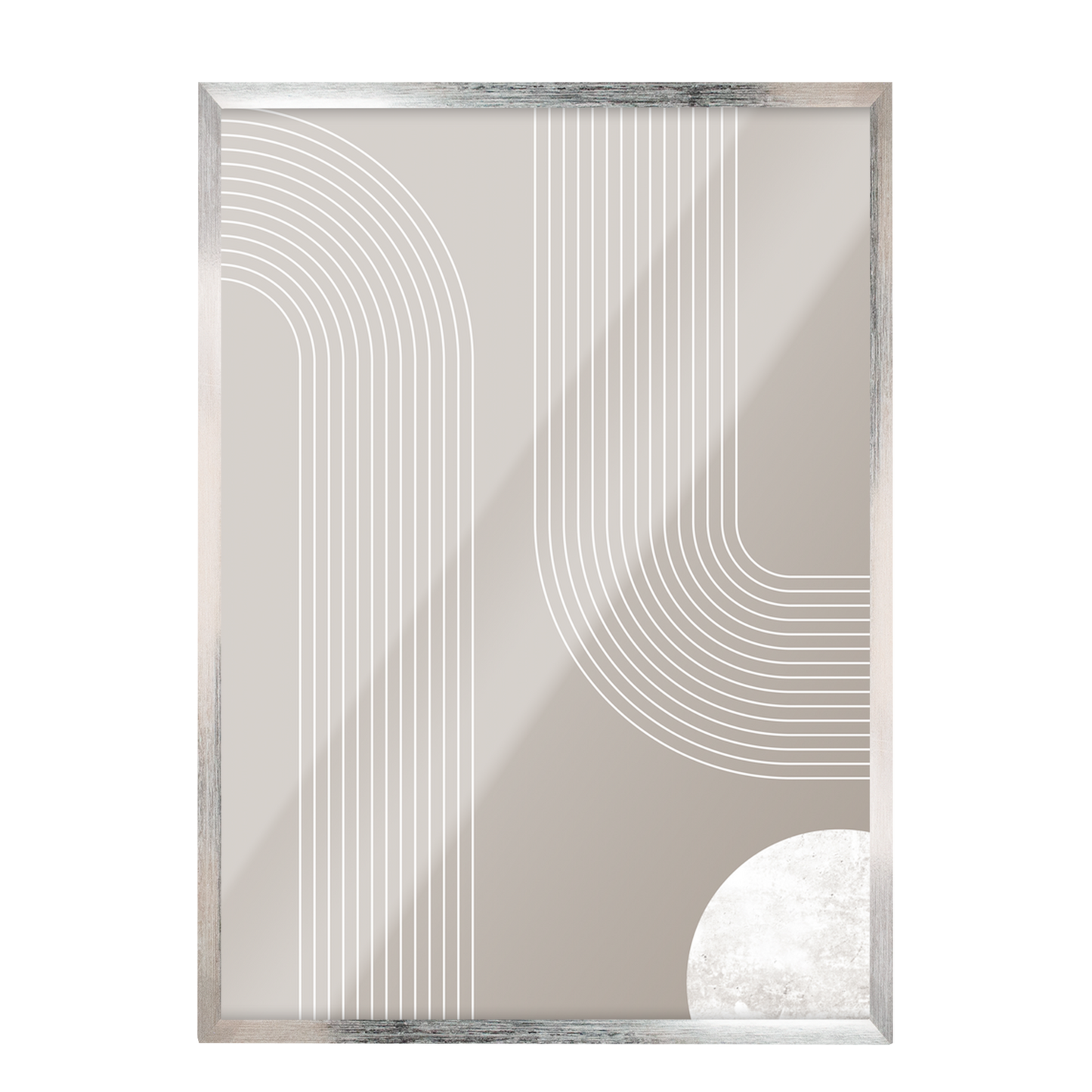 Minimalista abstracta, boho beige 20