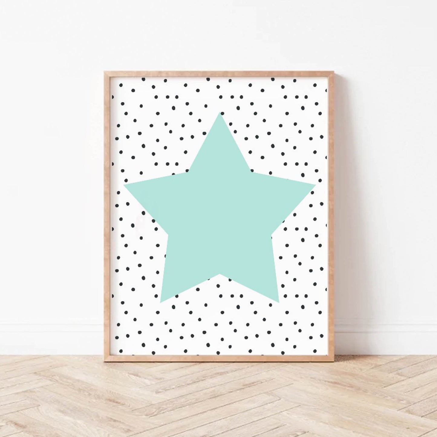 Ilustración Estrella puntos, decoración 211