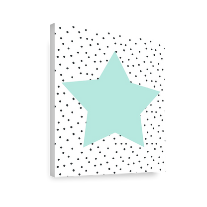 Ilustración Estrella puntos, decoración 211