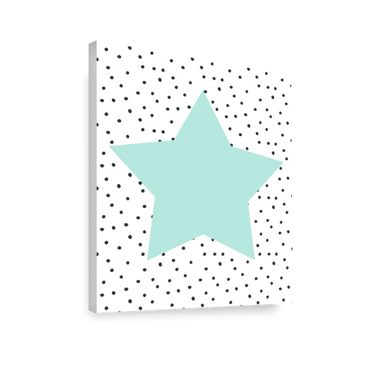 Ilustración Estrella puntos, decoración 211