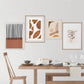 Minimalista abstracta, boho beige 23