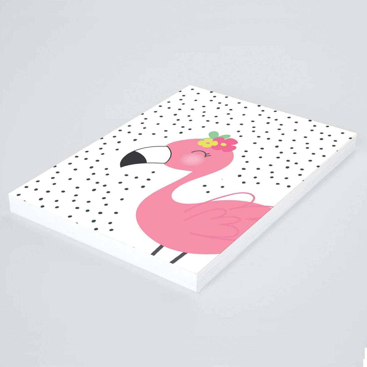 Ilustración Flamenco puntos, decoración 211