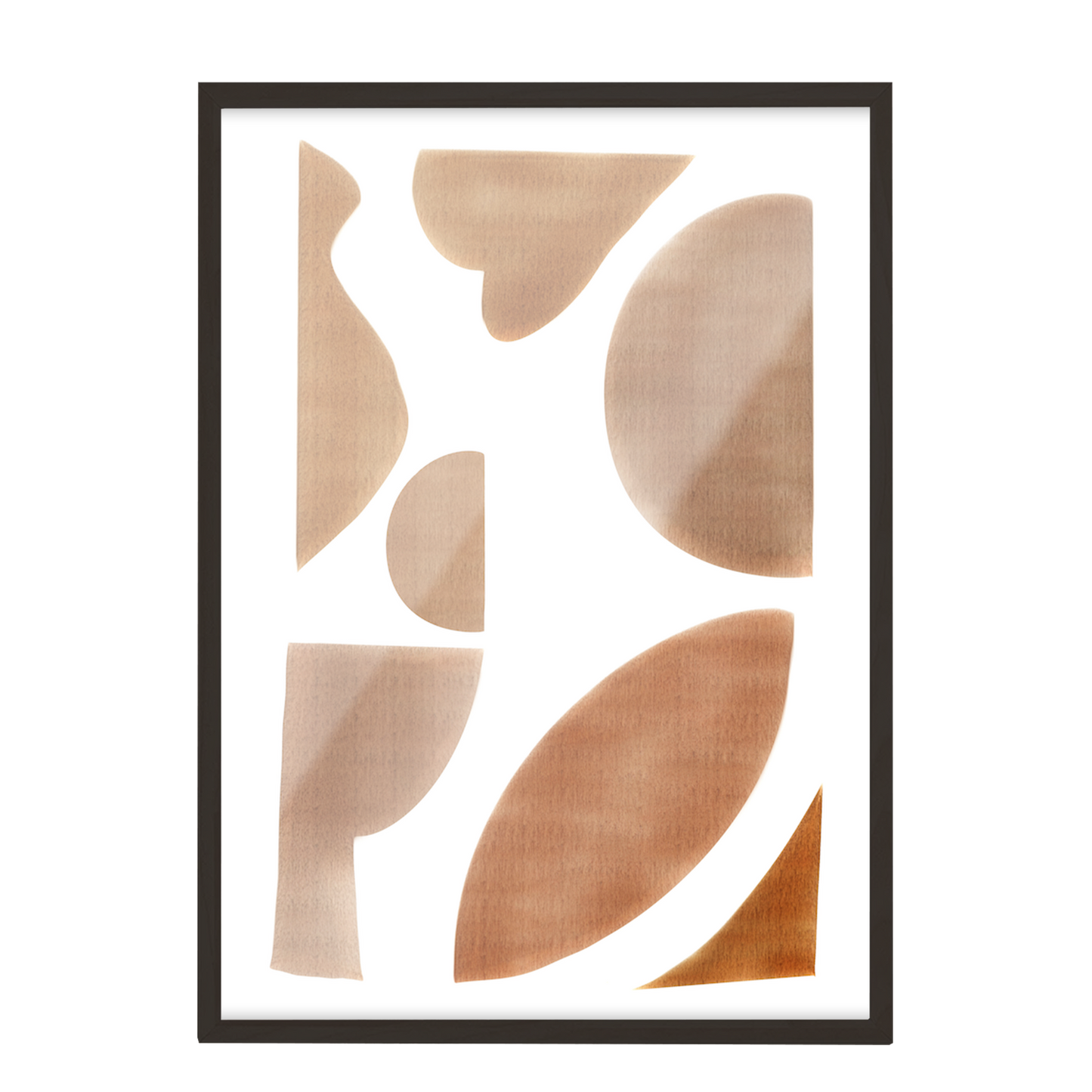Minimalista abstracta, boho beige 22