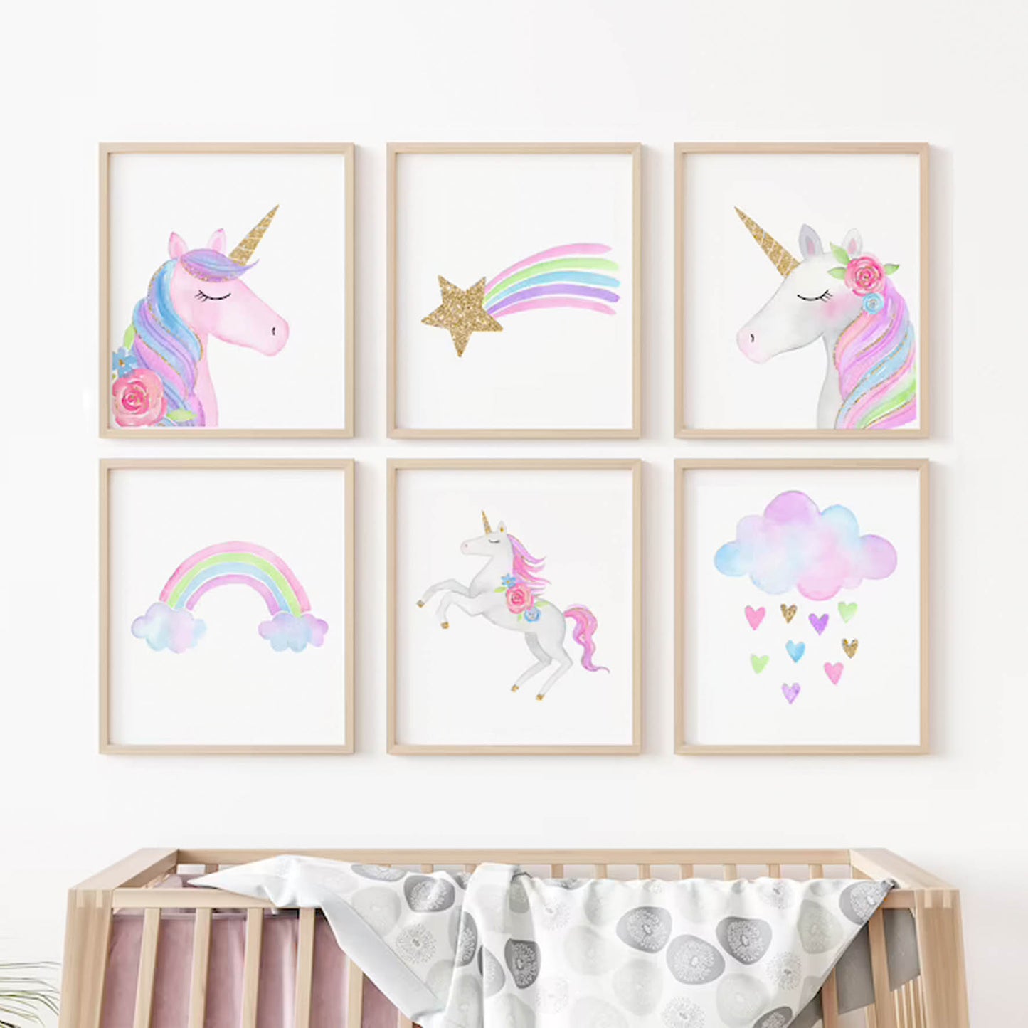 Acuarela Estrella fugas, Colores decoración 232