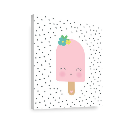 Ilustración Helado puntos, decoración 211