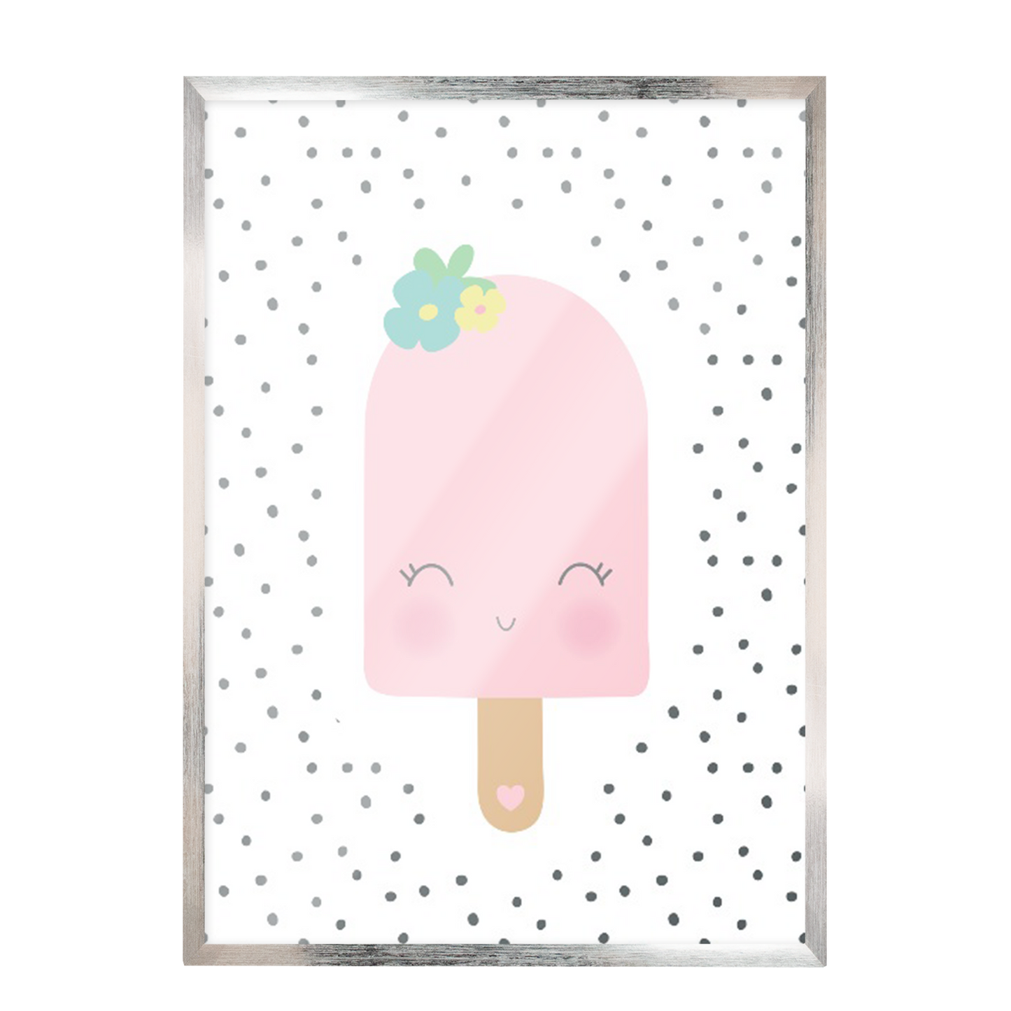 Ilustración Helado puntos, decoración 211