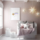 Acuarela Estrella fugas, Colores decoración 232