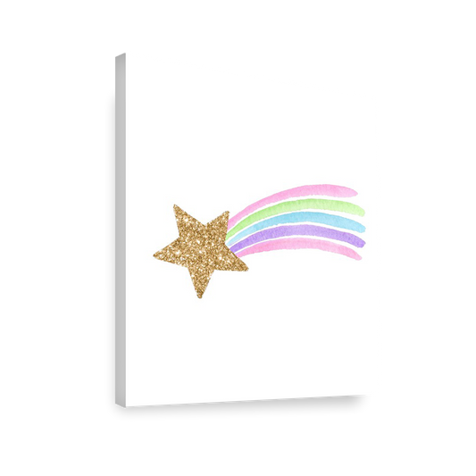Acuarela Estrella fugas, Colores decoración 232