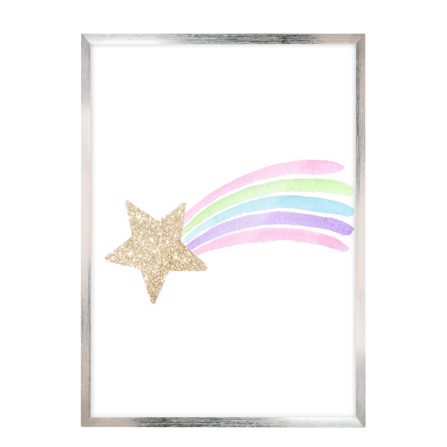 Acuarela Estrella fugas, Colores decoración 232
