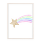 Acuarela Estrella fugas, Colores decoración 232