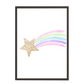 Acuarela Estrella fugas, Colores decoración 232