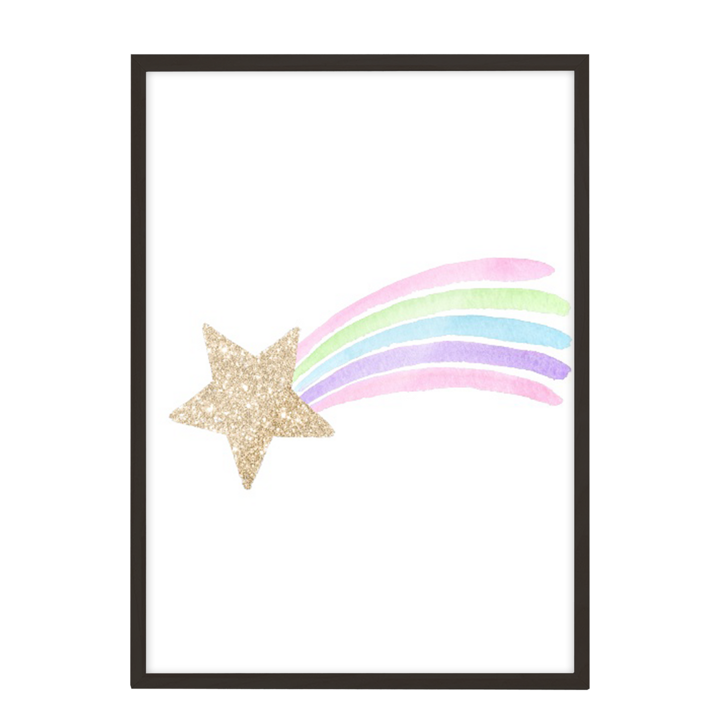 Acuarela Estrella fugas, Colores decoración 232